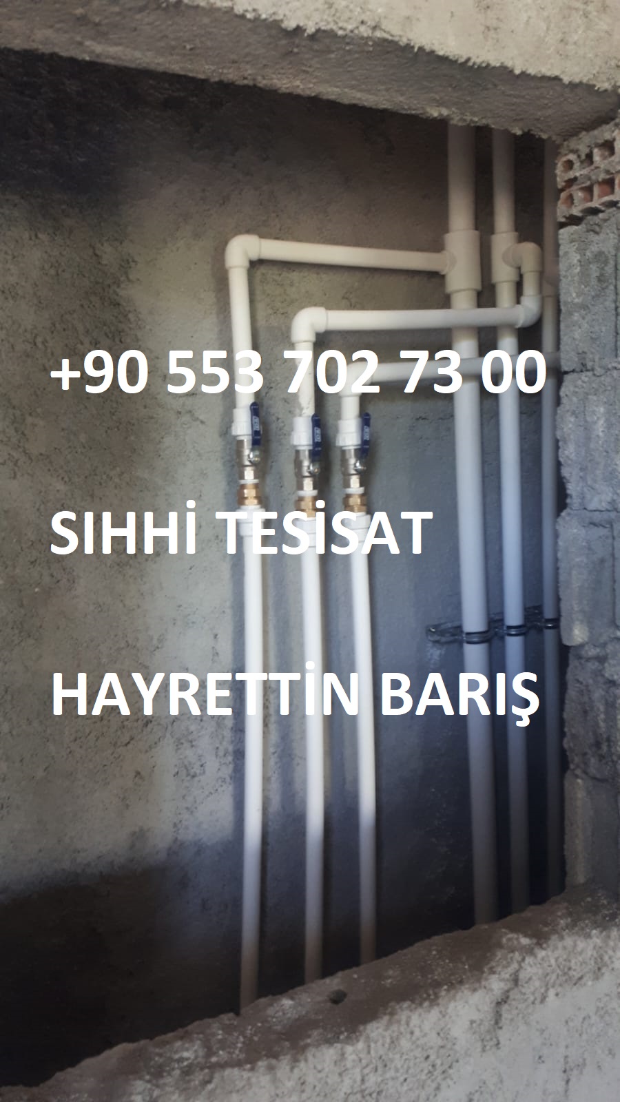 Tesisat Çalışması 1