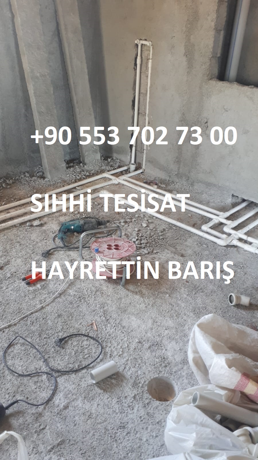 Tesisat Çalışması 4